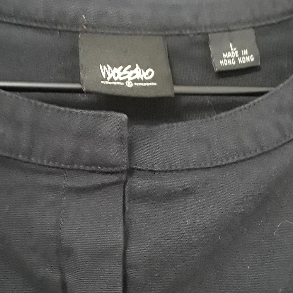 Mossimo Black Sleeveless Crop Jacket - Size Large - Picture 4 of 6